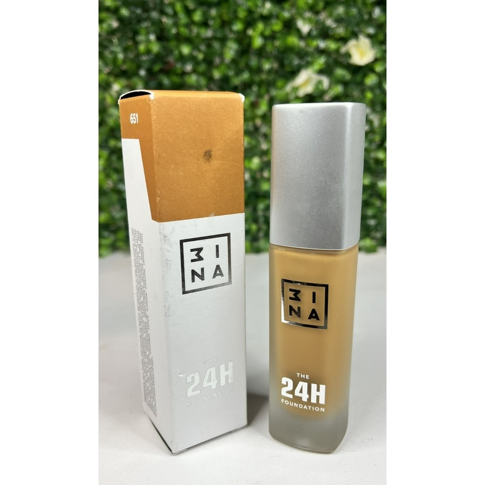 3INA The 24H Foundation # 651  Full Size 30 mL / 1.01 oz  - NEW, OPEN BOX